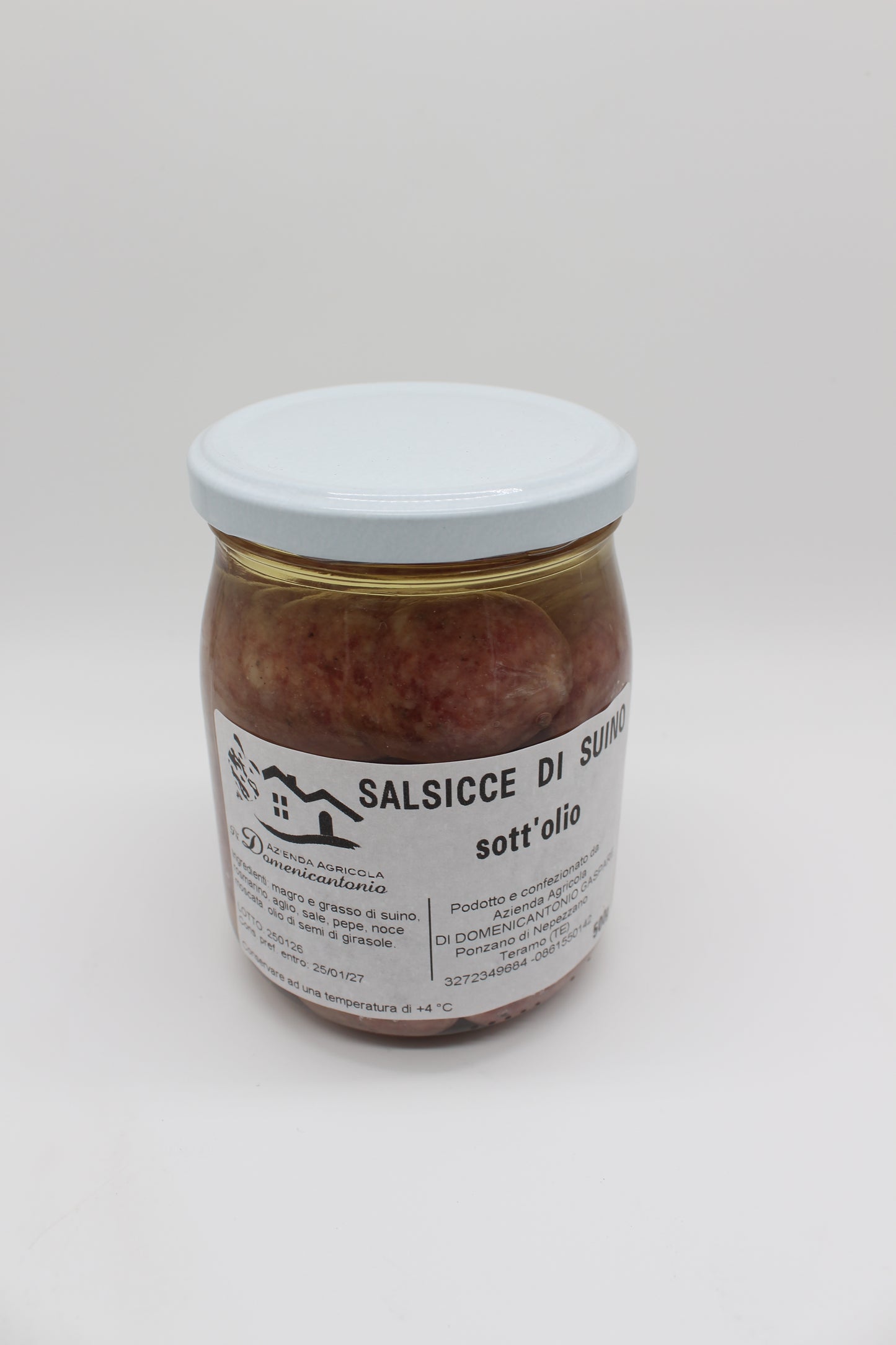 Salsicce sott'olio